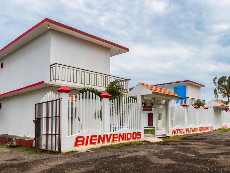 Hotel El Faro Playa Chachalacas Buitenkant foto