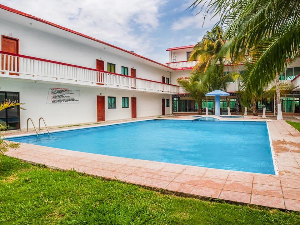 Hotel El Faro Playa Chachalacas Buitenkant foto