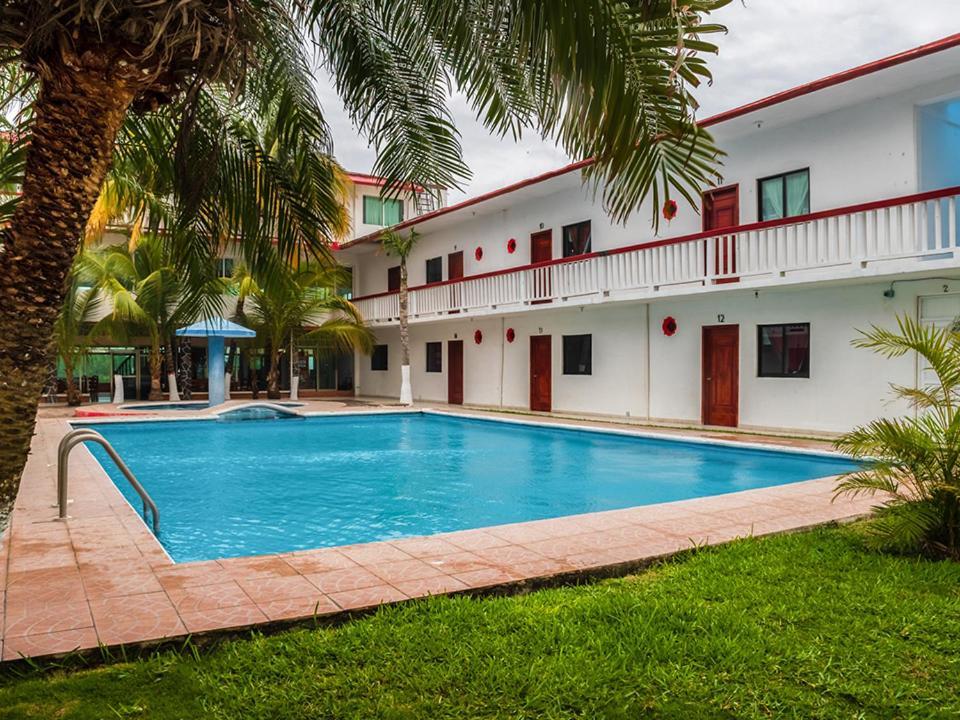 Hotel El Faro Playa Chachalacas Buitenkant foto