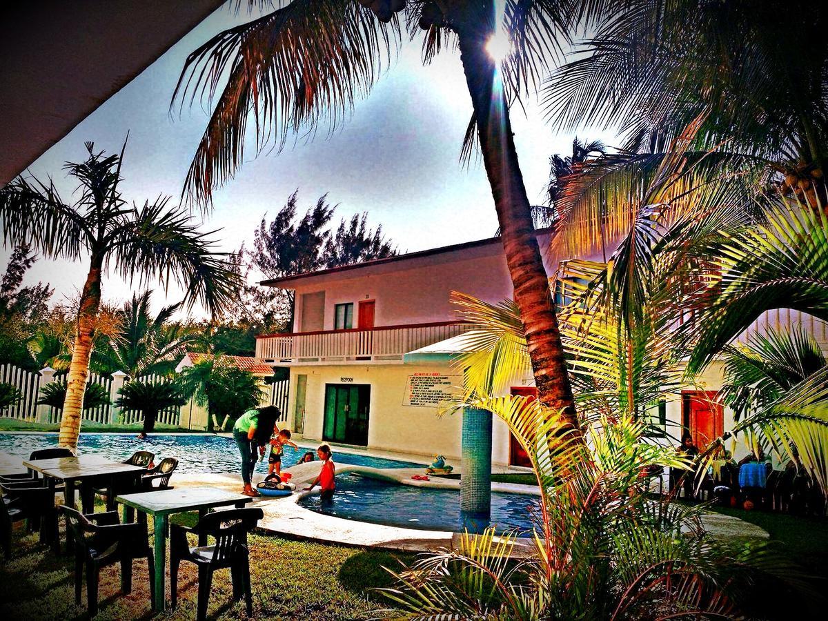 Hotel El Faro Playa Chachalacas Buitenkant foto